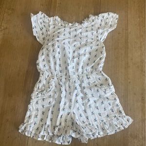 Janie and Jack Floral romper